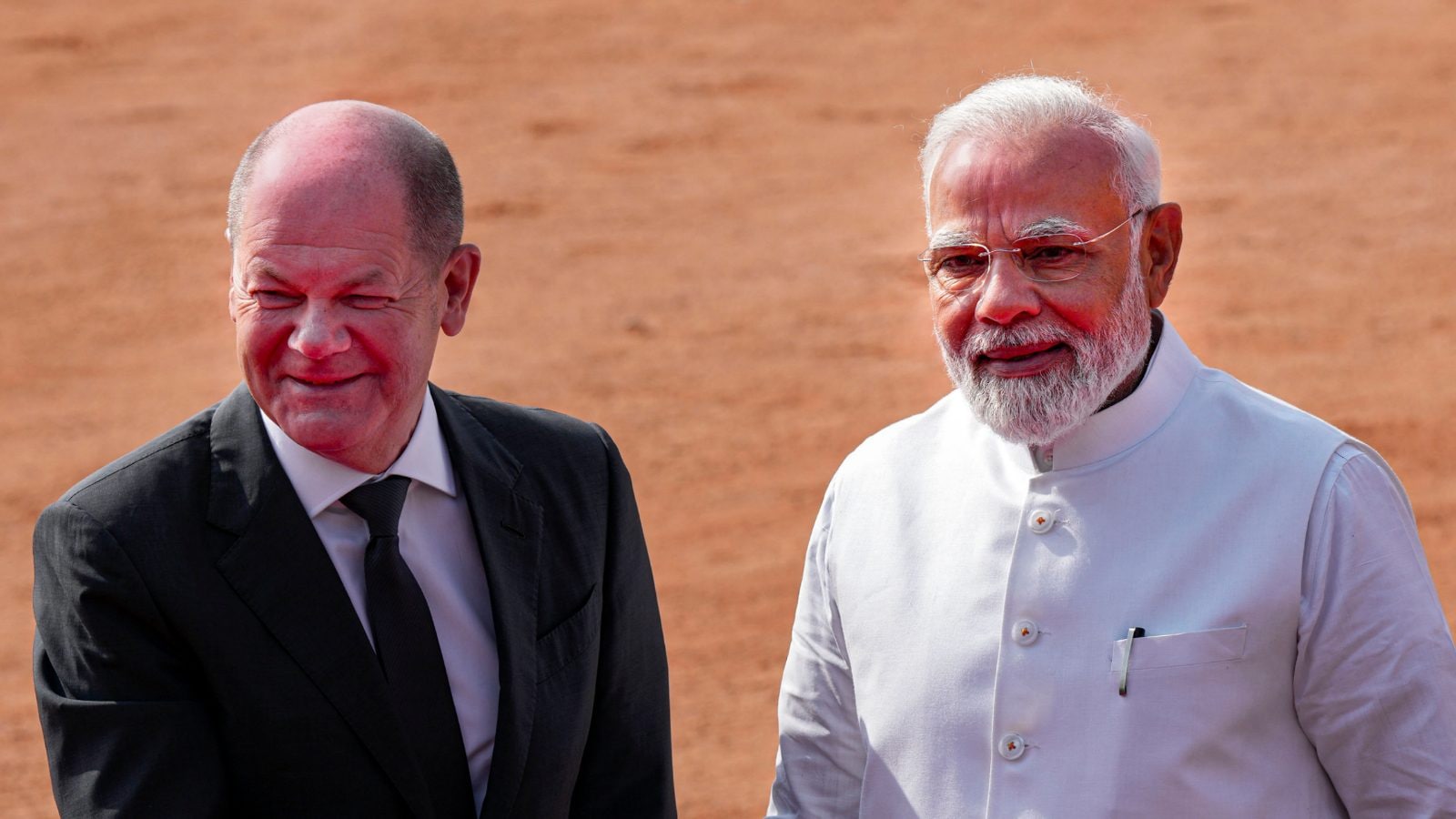 German Chancellor Scholz Begins India Visit, Meets PM Modi
