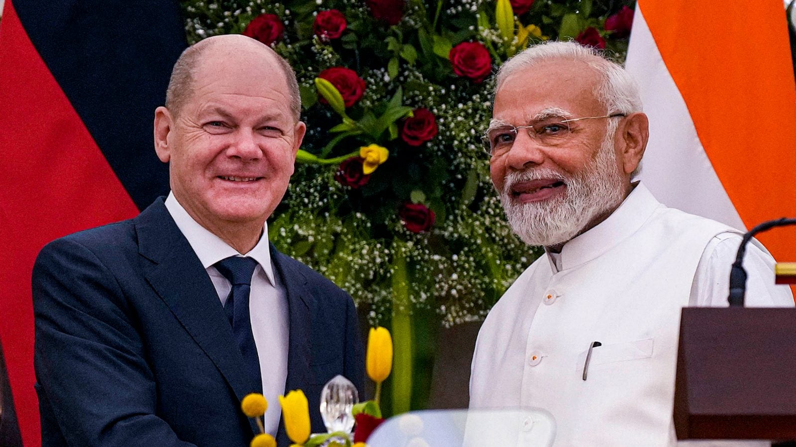 PM Modi Meets Germany’s Scholz, Says India Ready to Contribute to Peace Process in Ukraine