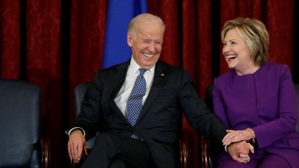 Clinton Says People Have the Right to Consider Biden's Age as a Factor
