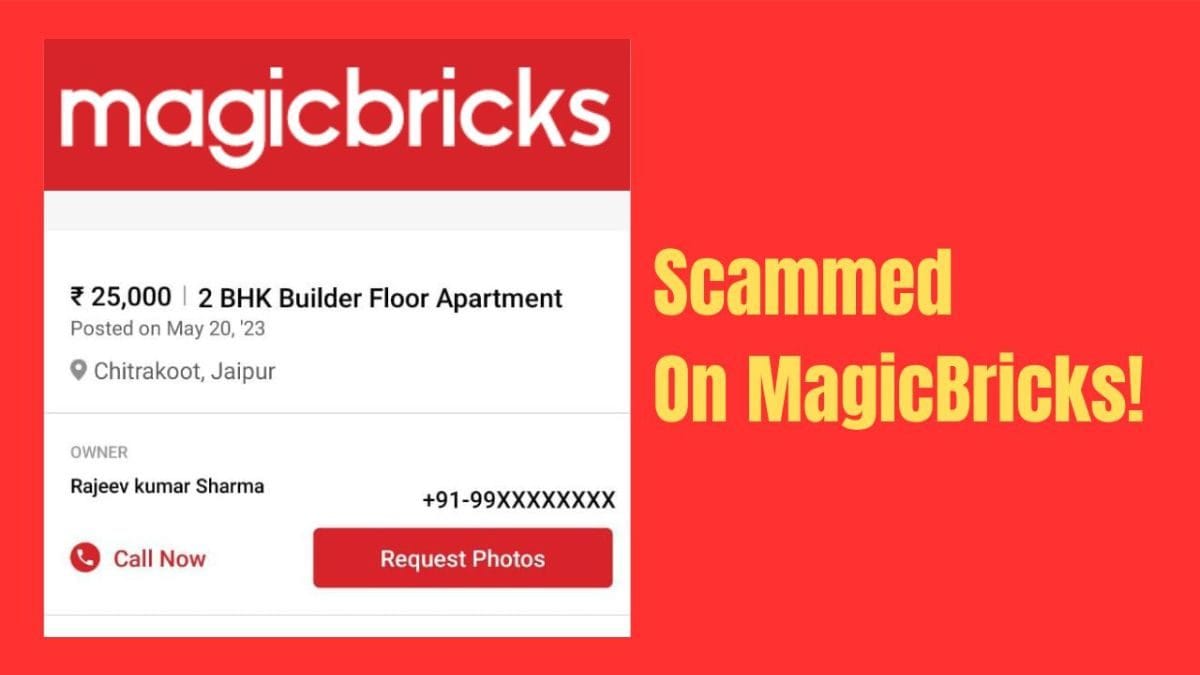 Man Gets Scammed TWICE By Fake CISF Officer After Posting His Flat For Rent On MagicBricks